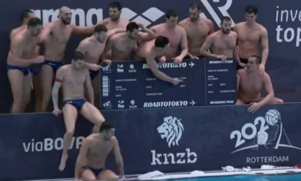 Εθνική Ελλάδας: Οι έξαλλοι πανηγυρισμοί για την πρόκριση στο Τόκιο